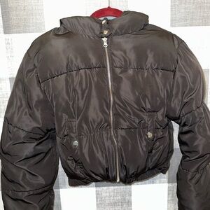 Fashion Nova Kids Dark Puffer Jacket